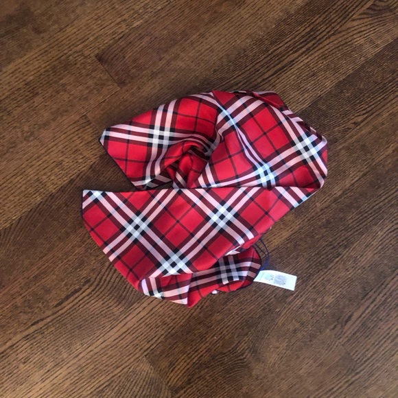 Burberry Check Silk Scarf - Picture 9 of 9